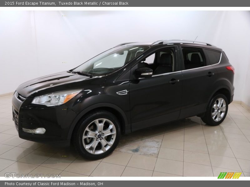 Tuxedo Black Metallic / Charcoal Black 2015 Ford Escape Titanium