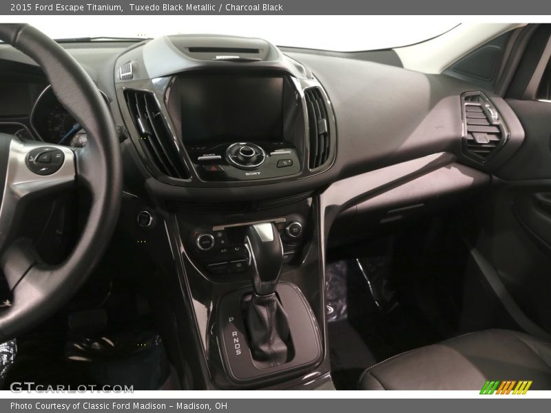Tuxedo Black Metallic / Charcoal Black 2015 Ford Escape Titanium