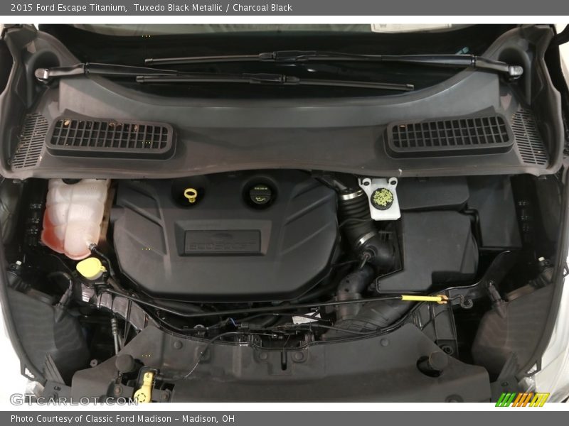 Tuxedo Black Metallic / Charcoal Black 2015 Ford Escape Titanium