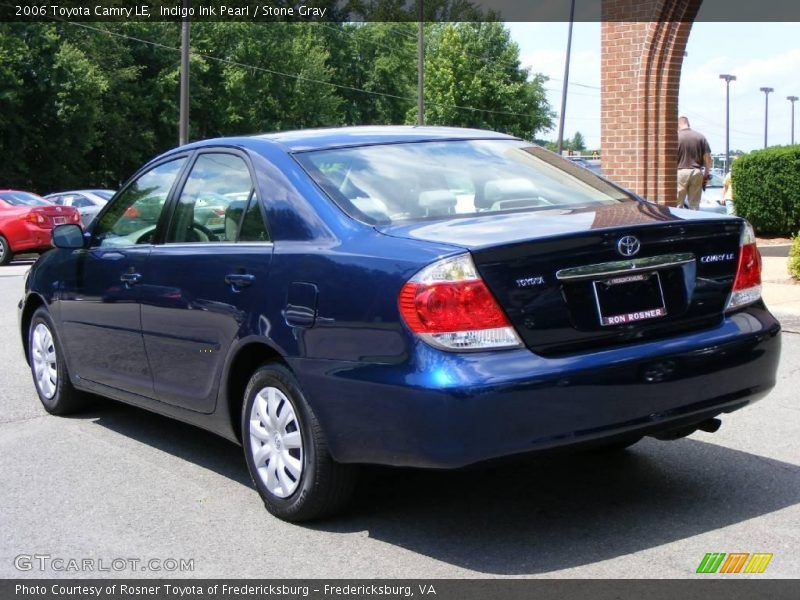 Indigo Ink Pearl / Stone Gray 2006 Toyota Camry LE