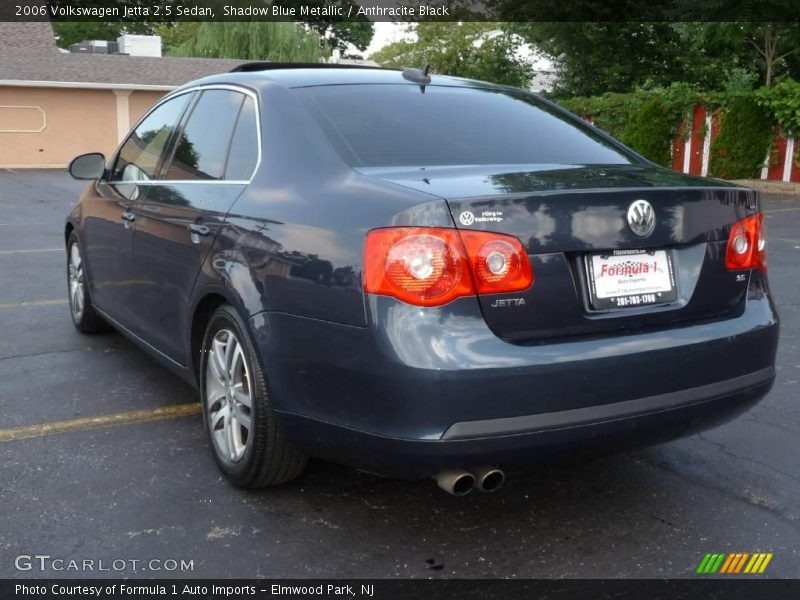 Shadow Blue Metallic / Anthracite Black 2006 Volkswagen Jetta 2.5 Sedan