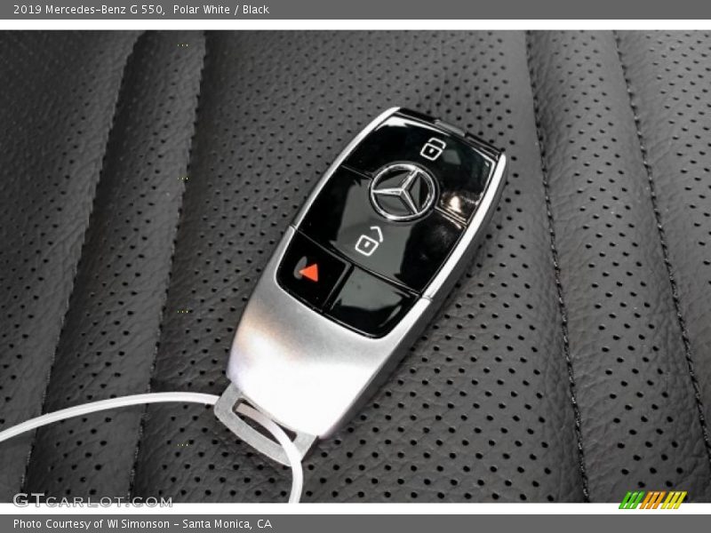 Keys of 2019 G 550