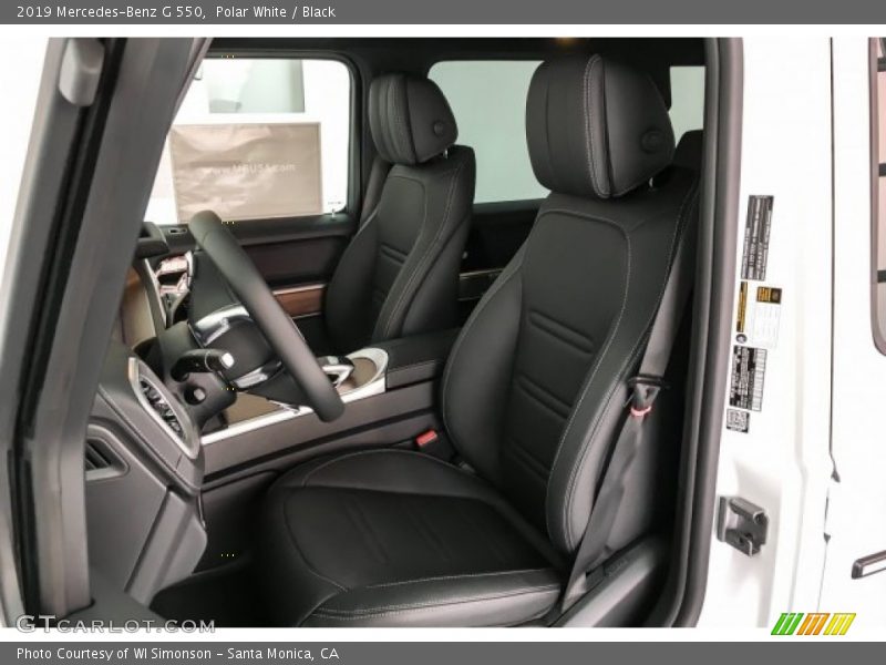 Polar White / Black 2019 Mercedes-Benz G 550