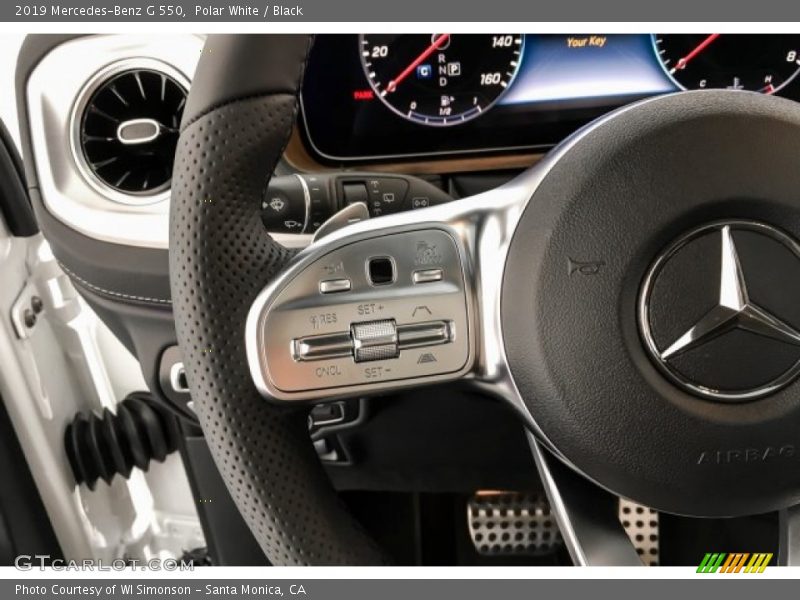  2019 G 550 Steering Wheel