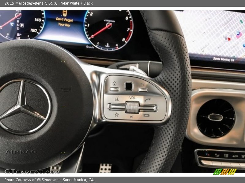  2019 G 550 Steering Wheel