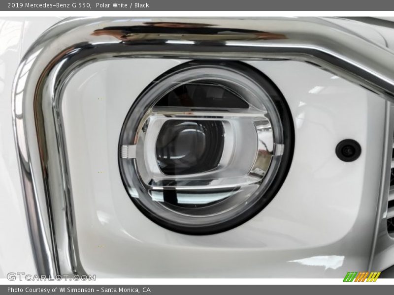 Polar White / Black 2019 Mercedes-Benz G 550