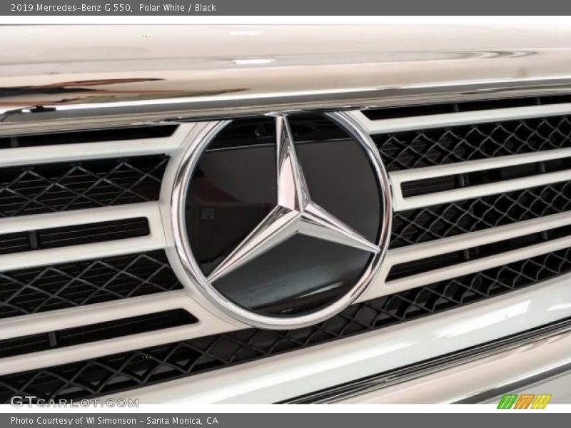 Polar White / Black 2019 Mercedes-Benz G 550