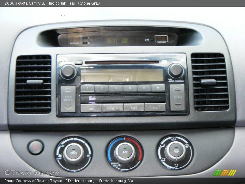 Indigo Ink Pearl / Stone Gray 2006 Toyota Camry LE