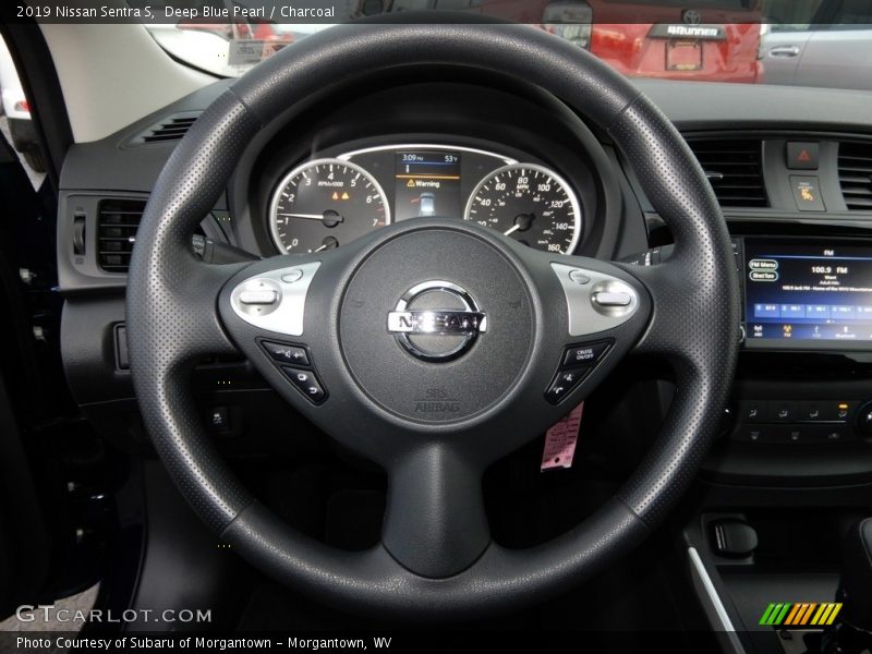 Deep Blue Pearl / Charcoal 2019 Nissan Sentra S