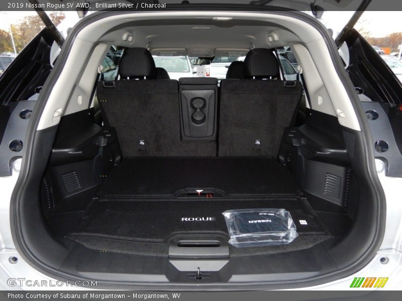 Brilliant Silver / Charcoal 2019 Nissan Rogue SV AWD