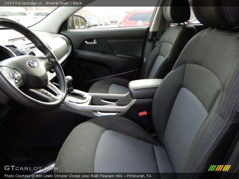 Mineral Silver / Black 2014 Kia Sportage LX