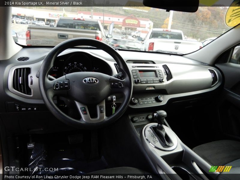Mineral Silver / Black 2014 Kia Sportage LX