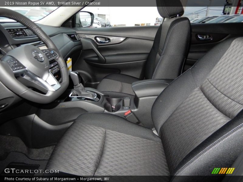 Front Seat of 2019 Rogue SV AWD