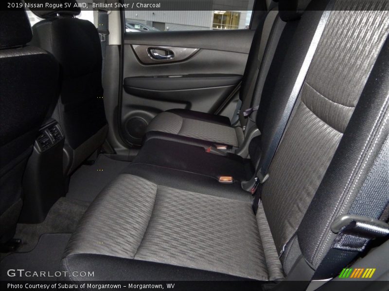 Rear Seat of 2019 Rogue SV AWD