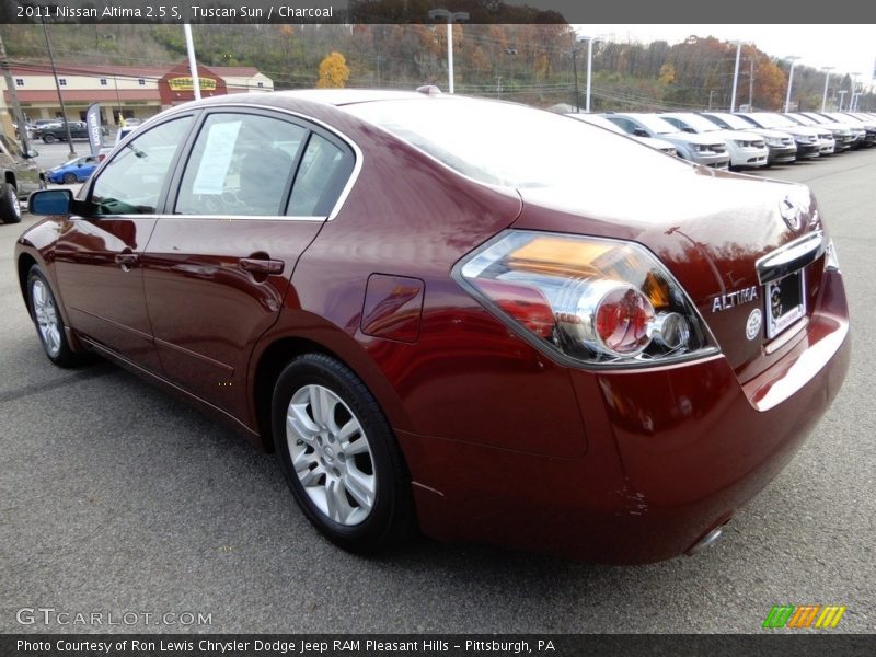 Tuscan Sun / Charcoal 2011 Nissan Altima 2.5 S