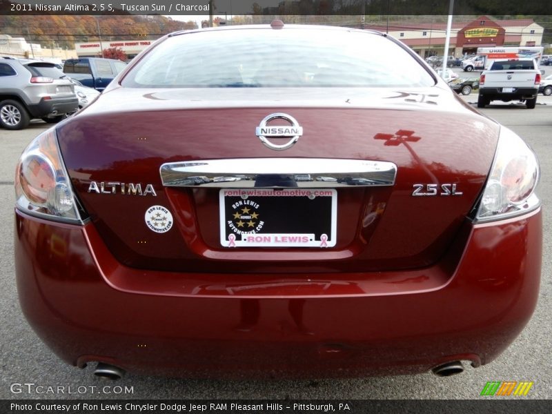 Tuscan Sun / Charcoal 2011 Nissan Altima 2.5 S