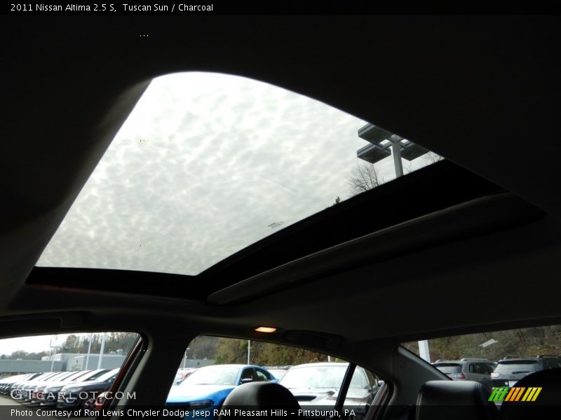 Tuscan Sun / Charcoal 2011 Nissan Altima 2.5 S