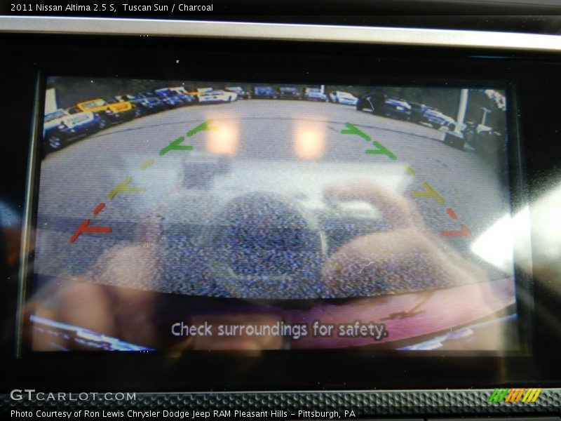 Tuscan Sun / Charcoal 2011 Nissan Altima 2.5 S