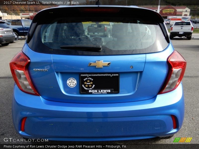 Splash Metallic / Jet Black 2017 Chevrolet Spark LS