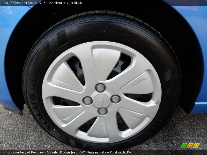 Splash Metallic / Jet Black 2017 Chevrolet Spark LS