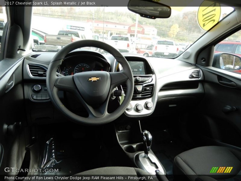 Splash Metallic / Jet Black 2017 Chevrolet Spark LS