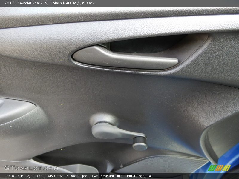 Splash Metallic / Jet Black 2017 Chevrolet Spark LS