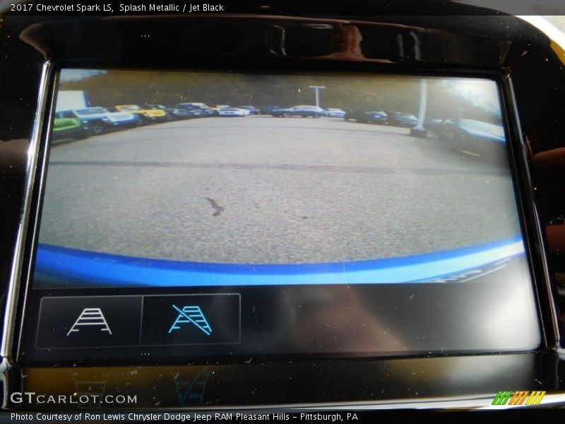 Splash Metallic / Jet Black 2017 Chevrolet Spark LS