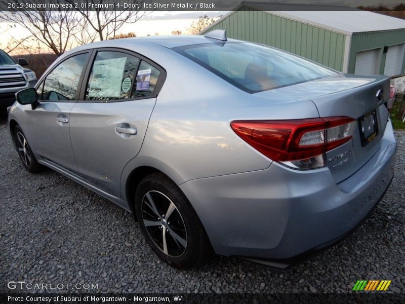 Ice Silver Metallic / Black 2019 Subaru Impreza 2.0i Premium 4-Door