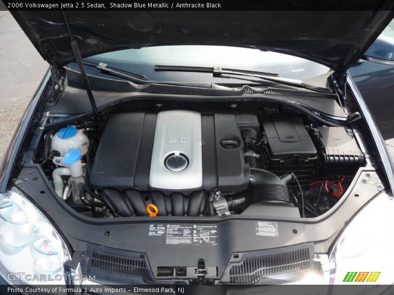 Shadow Blue Metallic / Anthracite Black 2006 Volkswagen Jetta 2.5 Sedan