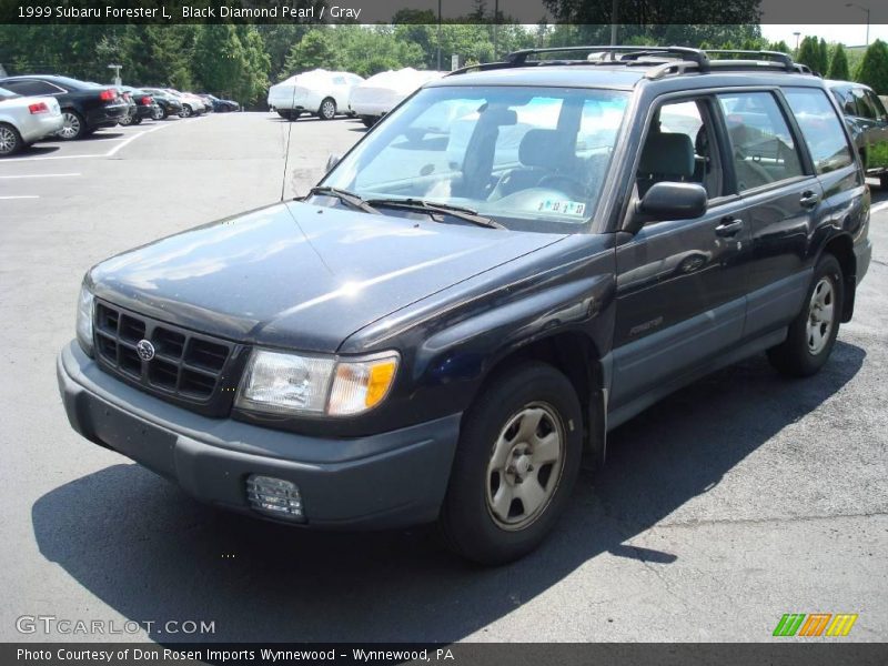 Black Diamond Pearl / Gray 1999 Subaru Forester L