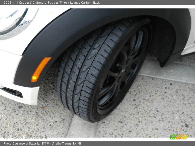 Pepper White / Lounge Carbon Black 2008 Mini Cooper S Clubman