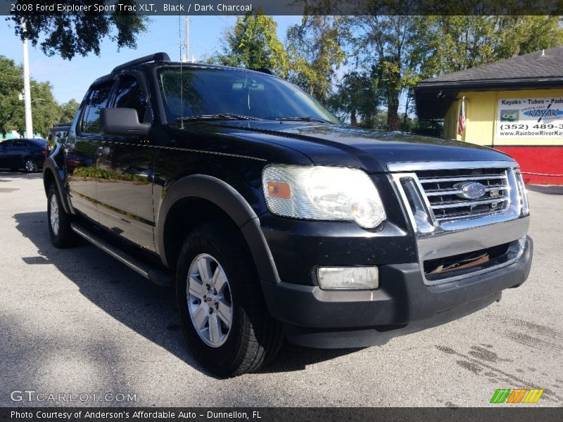 Black / Dark Charcoal 2008 Ford Explorer Sport Trac XLT