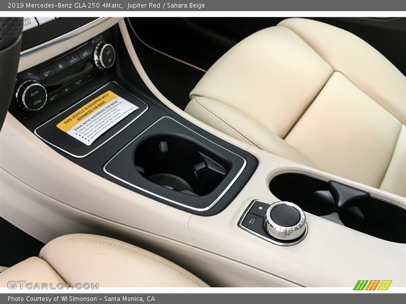 Jupiter Red / Sahara Beige 2019 Mercedes-Benz GLA 250 4Matic