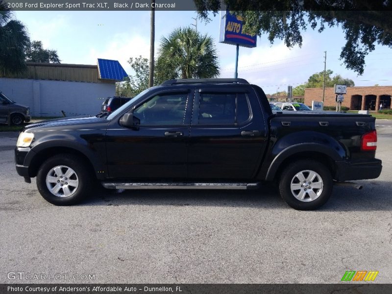 Black / Dark Charcoal 2008 Ford Explorer Sport Trac XLT