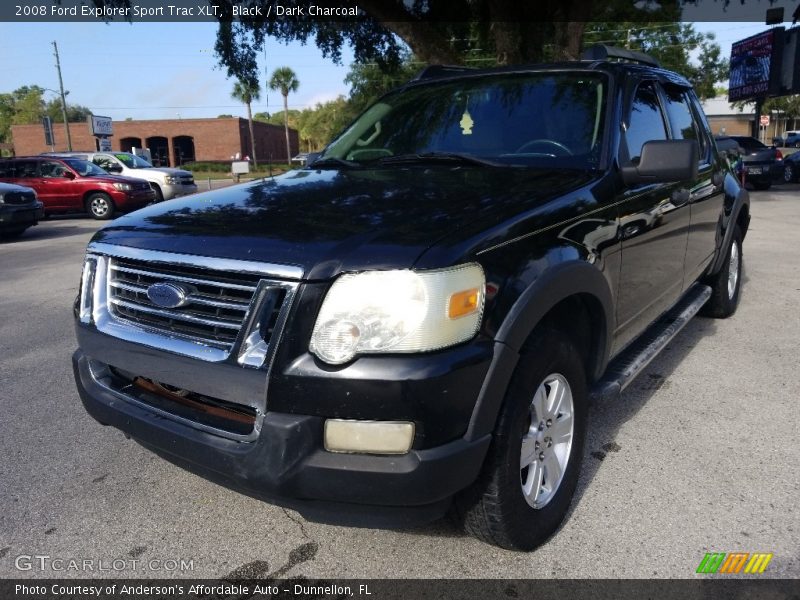 Black / Dark Charcoal 2008 Ford Explorer Sport Trac XLT