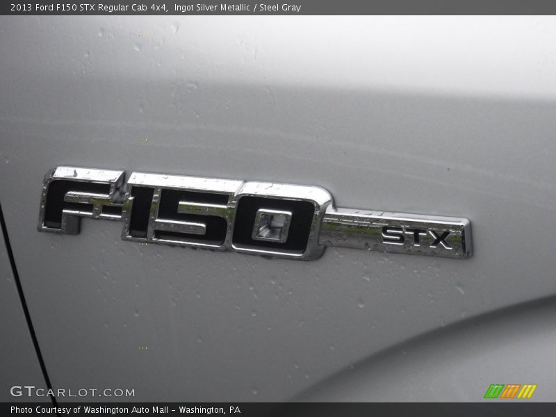 Ingot Silver Metallic / Steel Gray 2013 Ford F150 STX Regular Cab 4x4