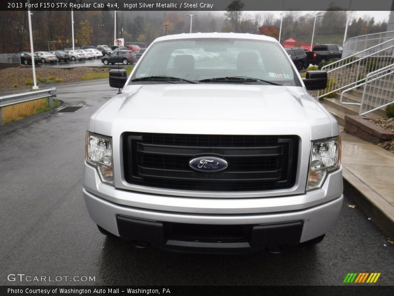 Ingot Silver Metallic / Steel Gray 2013 Ford F150 STX Regular Cab 4x4
