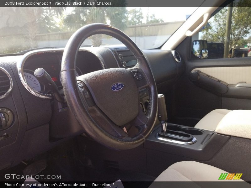 Black / Dark Charcoal 2008 Ford Explorer Sport Trac XLT