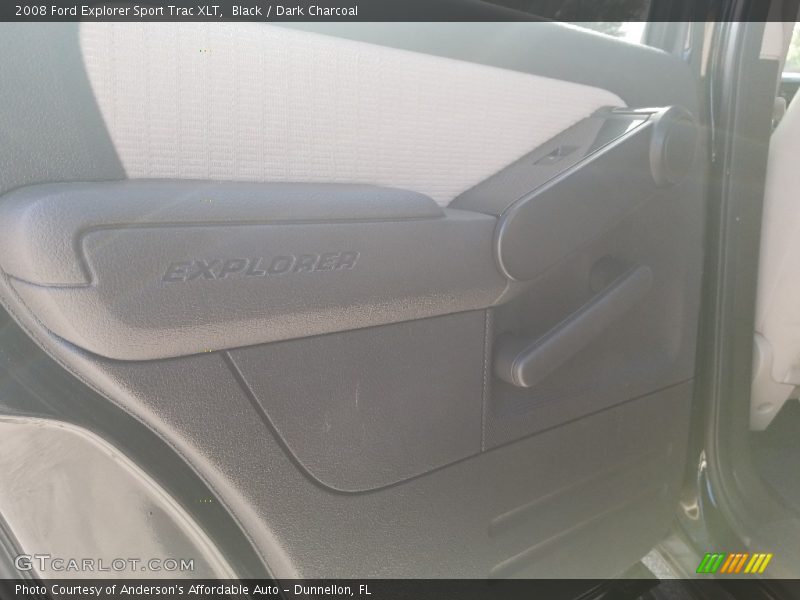 Black / Dark Charcoal 2008 Ford Explorer Sport Trac XLT