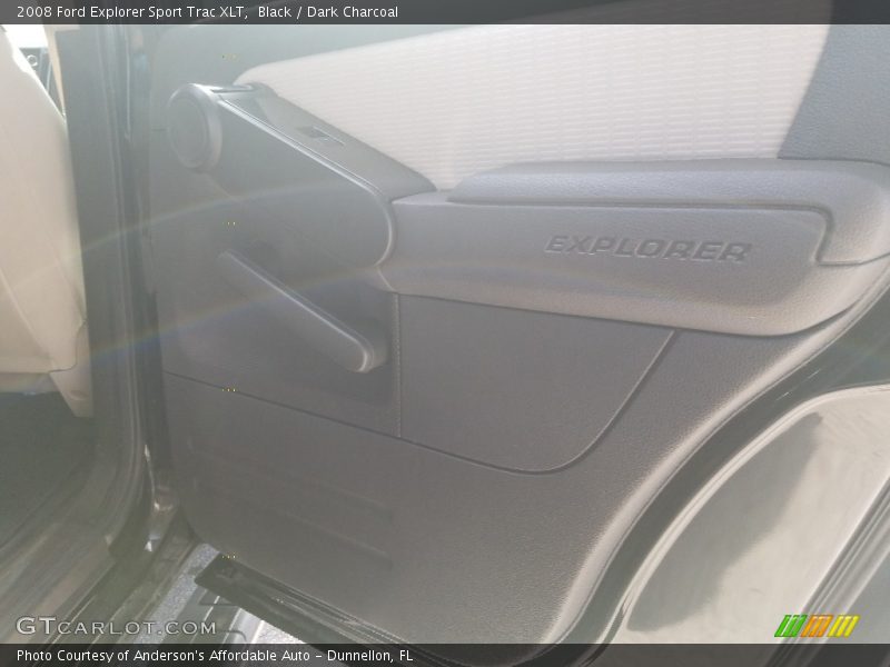 Black / Dark Charcoal 2008 Ford Explorer Sport Trac XLT