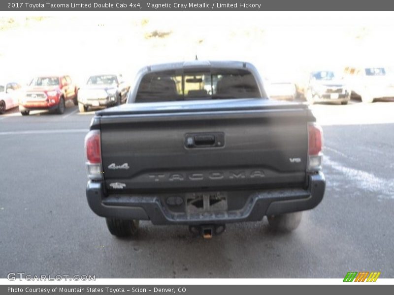 Magnetic Gray Metallic / Limited Hickory 2017 Toyota Tacoma Limited Double Cab 4x4