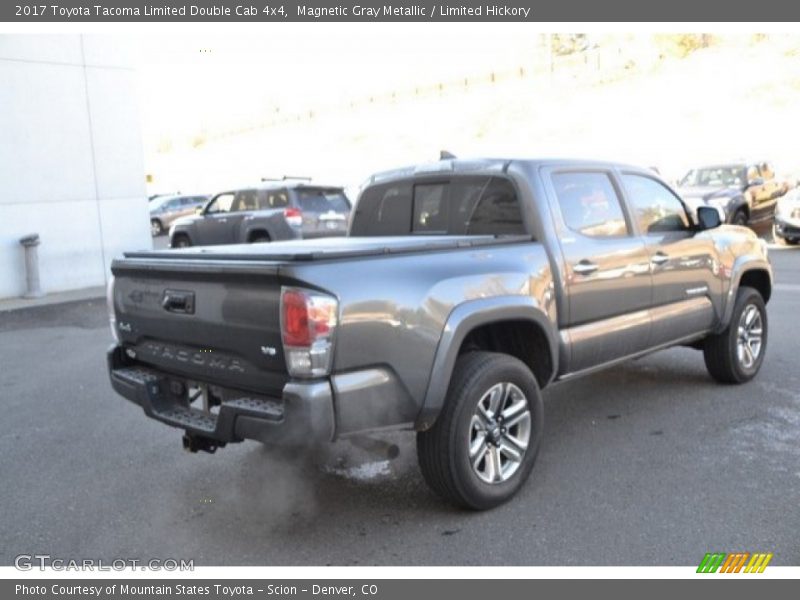 Magnetic Gray Metallic / Limited Hickory 2017 Toyota Tacoma Limited Double Cab 4x4