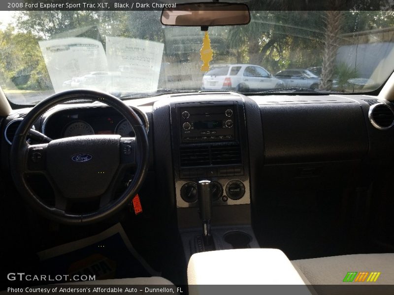 Black / Dark Charcoal 2008 Ford Explorer Sport Trac XLT