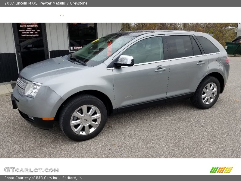 Pewter Metallic / Greystone 2007 Lincoln MKX