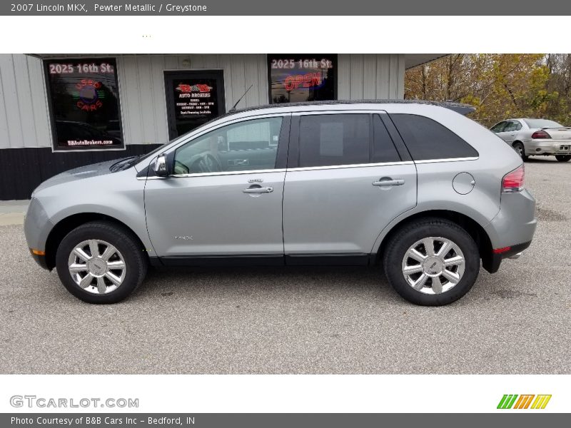 Pewter Metallic / Greystone 2007 Lincoln MKX