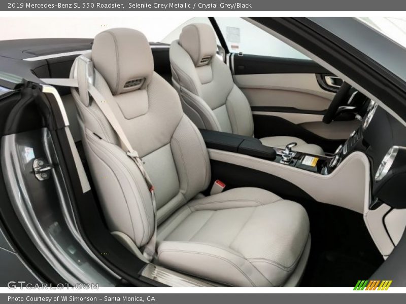  2019 SL 550 Roadster Crystal Grey/Black Interior