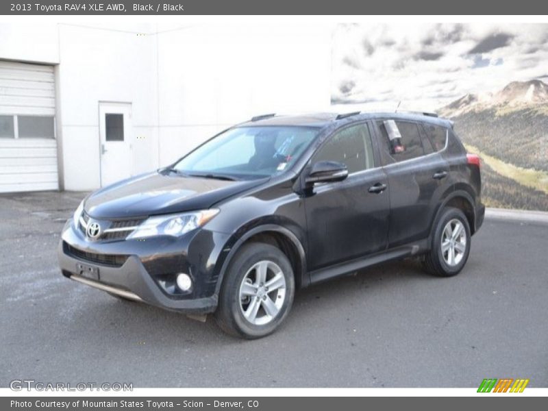 Black / Black 2013 Toyota RAV4 XLE AWD