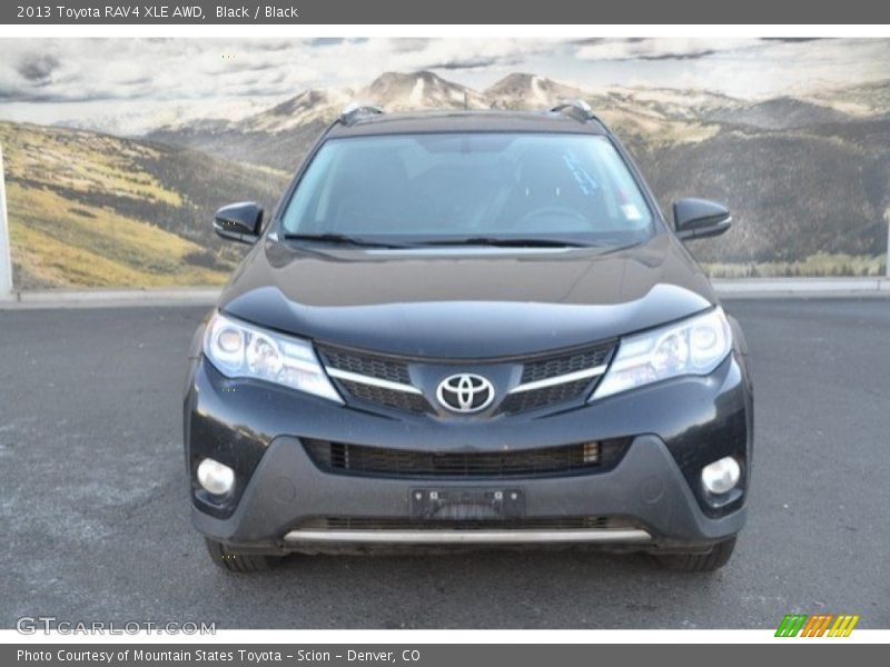 Black / Black 2013 Toyota RAV4 XLE AWD