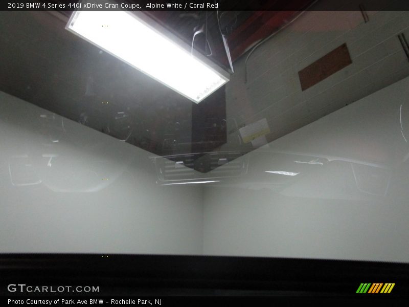 Alpine White / Coral Red 2019 BMW 4 Series 440i xDrive Gran Coupe