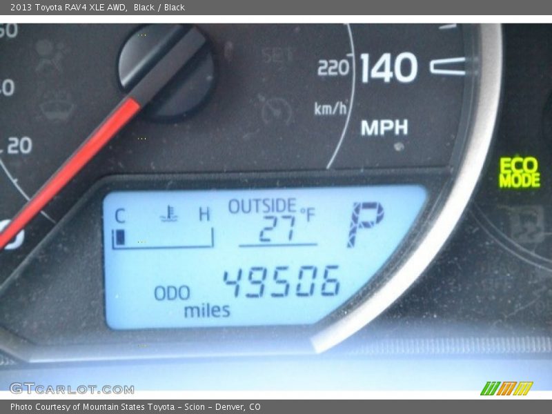 Black / Black 2013 Toyota RAV4 XLE AWD